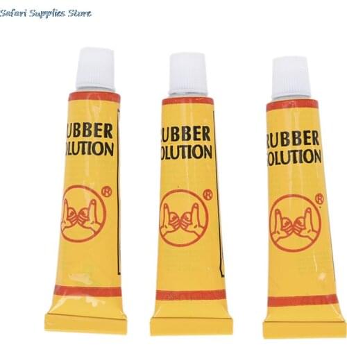 5pcs Adhesive Glue Cement Rubber Inner Tube Repair Puncture Cold Patch Solution Kit Bicycle Repair Tool Bike Glue