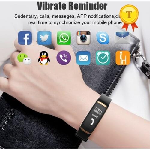 Newest Sport Smart Bracelet smart Band Heart Blood Pressure Monitor Fitness Calorie Wristband waterproof Sleep fitness Tracker