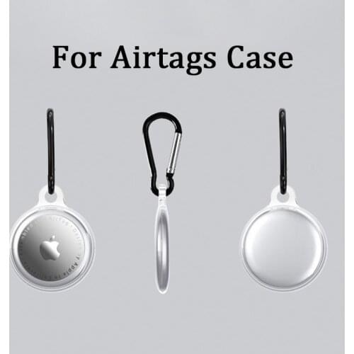 Newest For Apple Airtags Liquid Silicone Protective Sleeve For Apple Locator Tracker Anti-lost Device Keychain Protective Sleeve