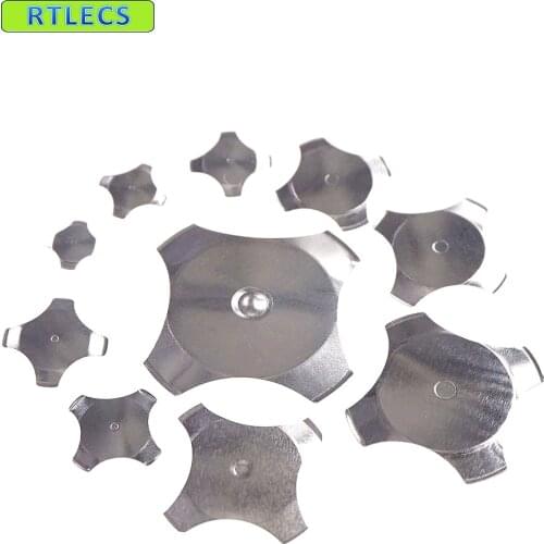 10pcs Cross shape metal dome reset switch 5 6 7 8.4 10 12 14 16 20mm micro membrane switch SPST Momentary On/Off Tactile Push