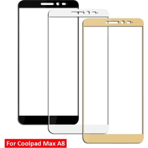 Full Cover Tempered Glass For Coolpad Max A8 Screen Protector protective film For A8-930 A8-831 glass