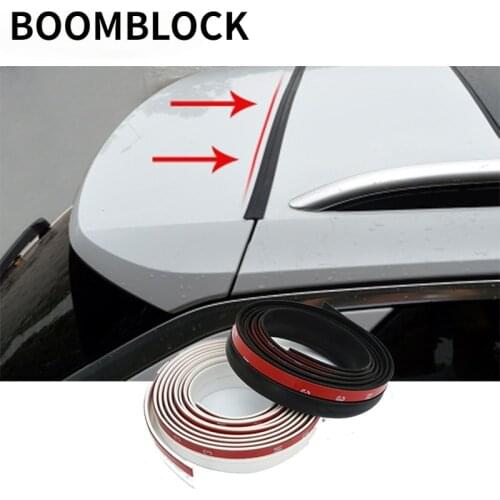 1.6m Dust-Proof Car Trunk Edge Sealing Strip For Hyundai I30 Tucson Solaris Creta IX35 Kona I20 I10 I40 Seat Ibiza 6j 6l Leon 5f