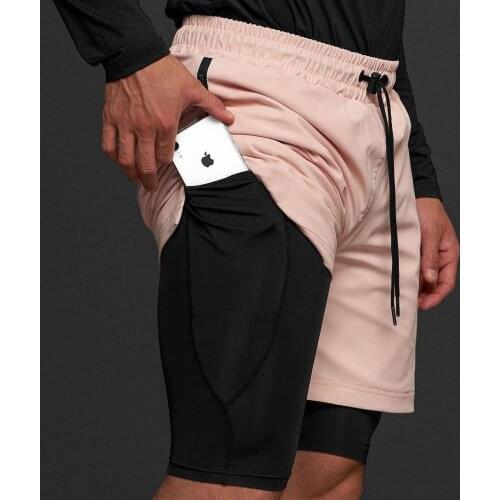 Gym Running Shorts Men Quick Dry Sports Jogging Fitness Shorts Summer Swimming Shorts Mens Gym Sport Shorts Beach Short Pants