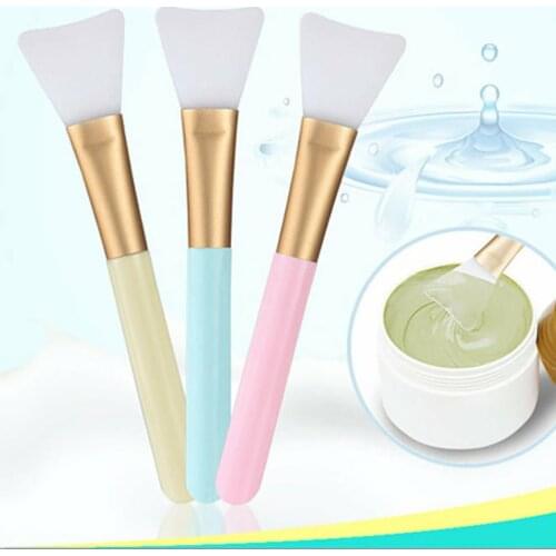 Silicone Makeup Brush Facial Mask Brush Mud Cream Skin Care Soft Head DIY Beauty Tool Brush Cosmetic Tool