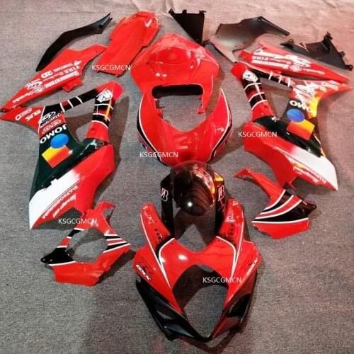 Brand NEW fairing kit for Suzuki GSX-R 600 750 K6 2006 2007 All black fairings GSX-R600 GSX-R750 k6 06 07 All black