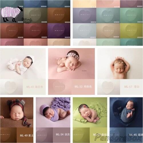 Newborn Baby Knit Blanket Photography Props Baby Photo Shoot Studio Posing Background Blanket fotoshooting Backdrops Accessoires