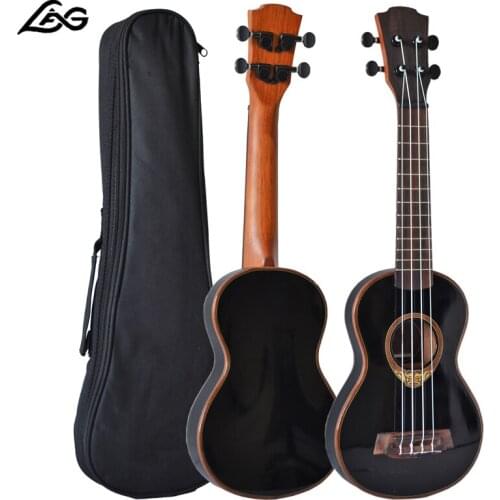 21 inch Ukulele Rosewood Hawaii Guitar 4string with Ukulele Bag High gloss Ukelele for Ukulele Concert Children Kids Gift JUK03