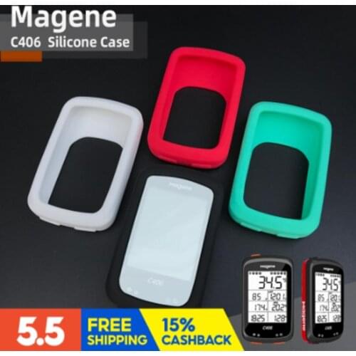 Magene C406 protective cover bicycle computer silicone cover cartoon rubber protective cover (for Magene C406 cover)