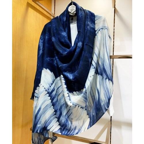 Star and Sea So Beautiful Colorful Cashmere Shawl Long Warm Scarf Headband Girl Lady Accessory Multi Function Wholesale YR60