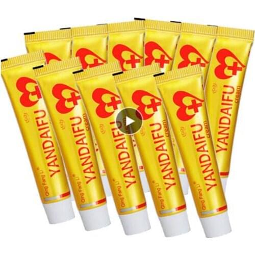 10pcs yandaifu body cream without retail box men women skin care product relieve Psoriasis Dermatitis Eczema Pruritus effect