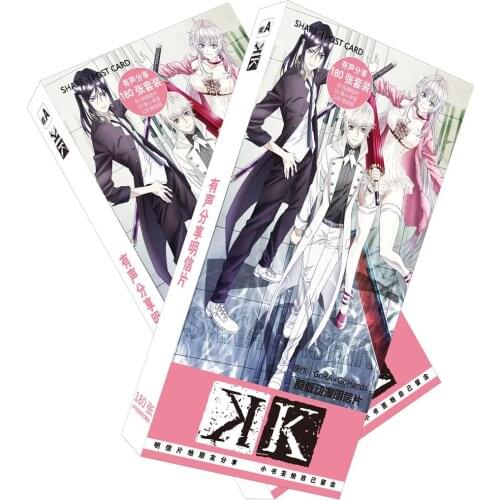 180pcs/Set K animation Postcard/Greeting Card/Message Card/Christmas and New Year gifts