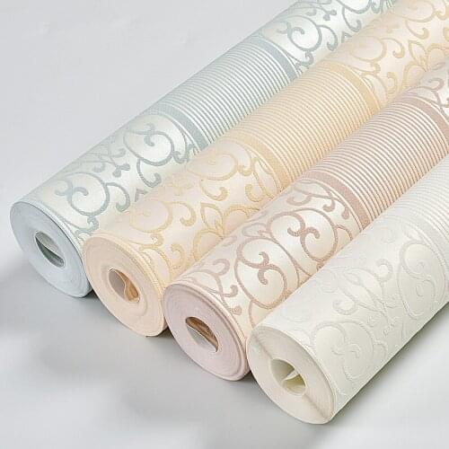 3d Stripe Wallpaper Self Adhesive Vertical Striped Wallpapers Bedroom Living Room Decor Peel and Stick Chic Wall Covering QZ117