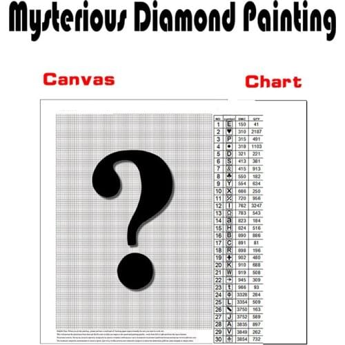 New hot Photo Custom Mystery Diamond Painting 5D DIY Mysterious Picture of Rhinestones Diamond Embroidery 3D Cross Stitch Gift