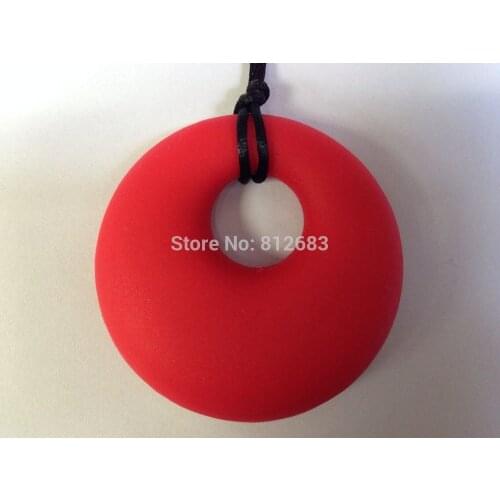 Free Shipping Silicone Teething Pendant Chewelry nursing Necklace 10pcs/lot
