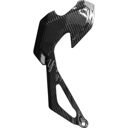 Carbon Fiber Black fit for Yamaha MT10 Front Chain Guard Shield Guard Cover