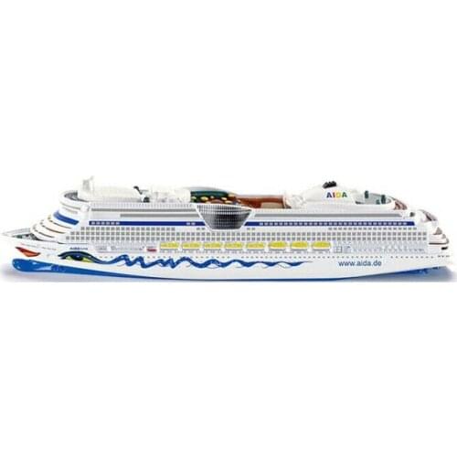 Baby toys 1/400 Scale Diecast Model 1:1400 1720 Kreuzfahrtschiff AIDA Luna Cruiseliner Bateau de croisiere Collection Model
