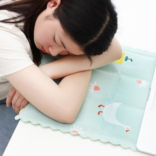 Cold Gel Pad Ice Pad Heat Relief PVC Soft Cooling Pad Comfortable Cooling Cushion Outdoor Massage Office Chair Cushion Carpet