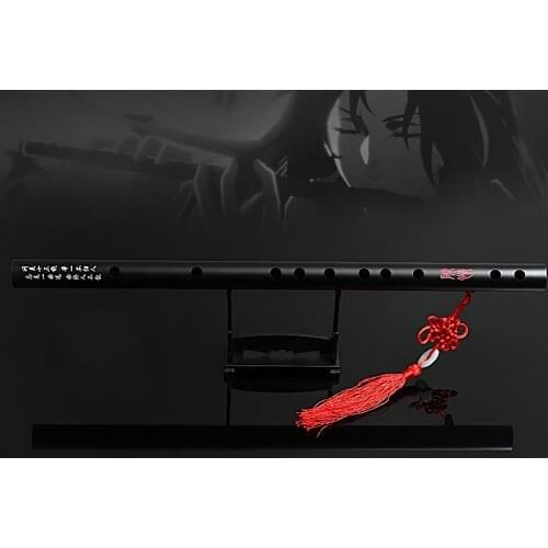 The Untamed Yaoi 48cm Flute Mo Dao Zu Shi Instrument Chen Qing Grandmaster of Demonic Cultivation Hanfu Props Wei Wuxian Wangji