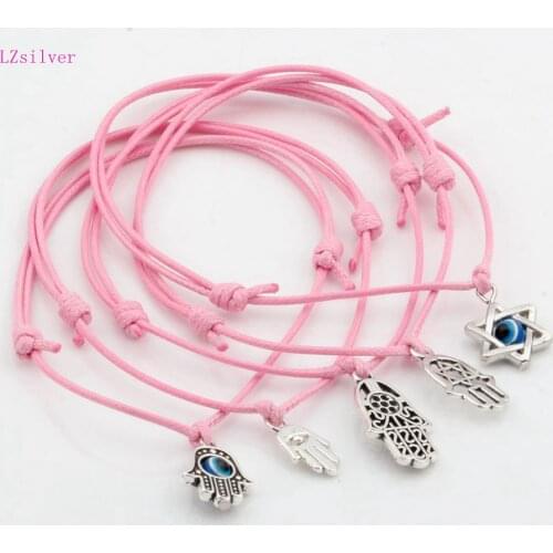 Розовые браслеты LZsilver China At AliExpress