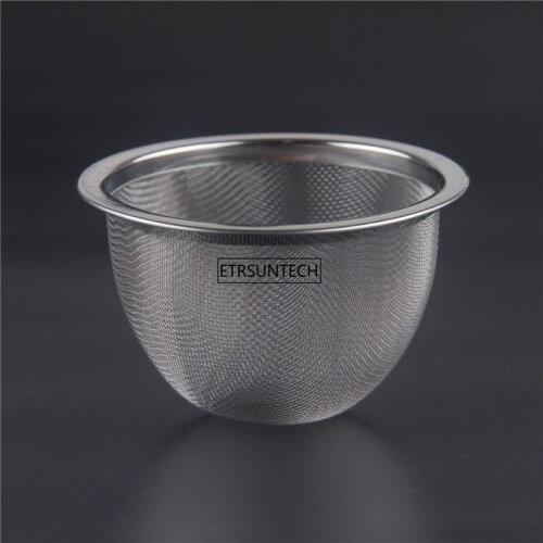 200pcs Diameter 6CM Reusable Stainless Steel Mesh Tea Infuser Strainer Teapot Tea Leaf Spice Filter Drinkware Kitchen