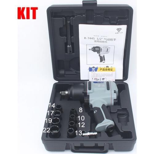 1/2" Pneumatic Wrench Spanner Key Professional Air Tools Auto Repair Tools Wrench Kit 680-900N.M