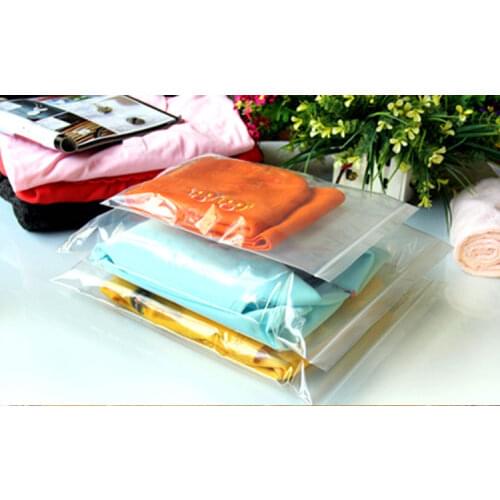 1000pcs 35*45cm White Bone Pe Transparent Ziplock Plastic Bags Clear Travel Packing Bag For Jewelry Christmas Gift Bag