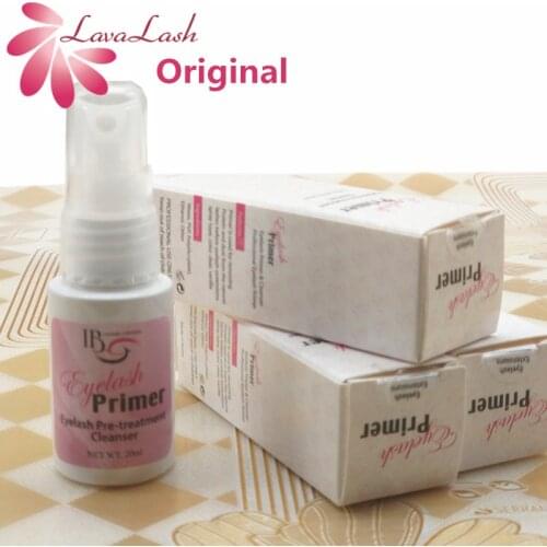 5 bottles IB Primer Eyelash Pre-treatment Cleanser Professional Eyelash Primer Eyelash extension glue primer Makeup tools 20ml