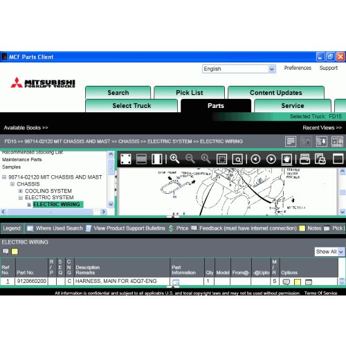 SattvDiag ForkLift 2021 (USA) Workshop Manuals For Mitsubishi