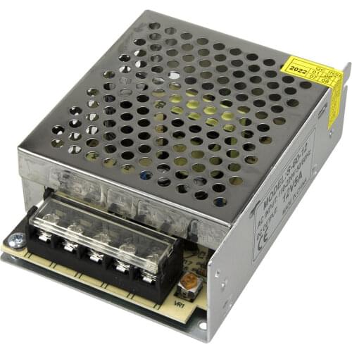 S-60-12 60W 12VDC 5A single group switching power supply AC 220V to DC 12V