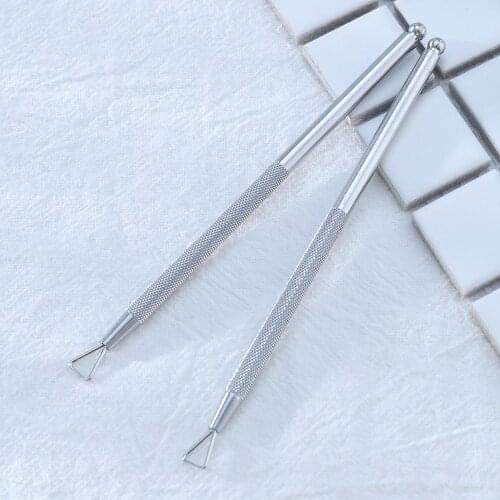 Stainless Steel Nail Remover Nail Polish Glue Phototherapy Glue Easy And Comfortable Nail Remover knife Nail Files Manicure Tool