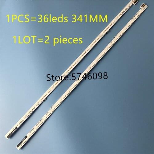 LED backlight lamp strip 36leds NLAC20217L+NLAC20217R for Sony 55'' TV screen KDL-55W900A KDL-55W905A P61.P8302G001