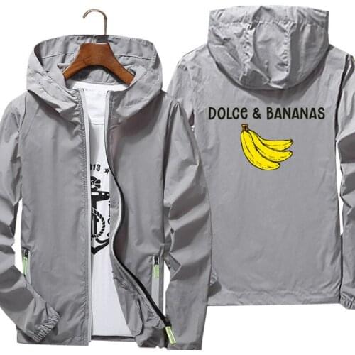 Dolce & Banana Windbreaker Pilot Thin Reflective Outdoor Sports Camping Ultra Light Coat Mens Flight Jackets Male Oversized 7XL