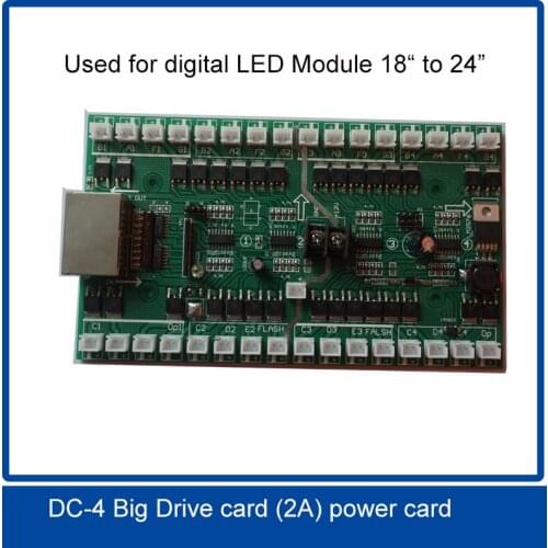 DC-4 Big Drive card (2A) power card,LED clock screen / Oil price screen / Scoreboard,7-segment LED digital module control card