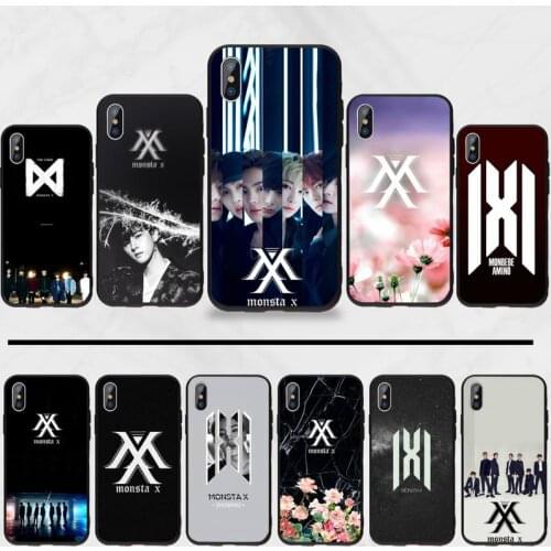 MONSTAX Monsta X kpop Phone Case for iPhone 11 12 mini pro XS MAX 8 7 6 6S Plus X 5S SE 2020 XR