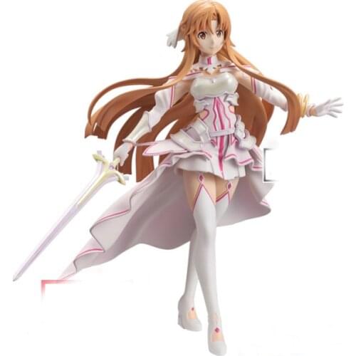 2021 17cm Japanese original anime figure Sword Art Online Yuuki Asuna action figure collecitble model toys for boys