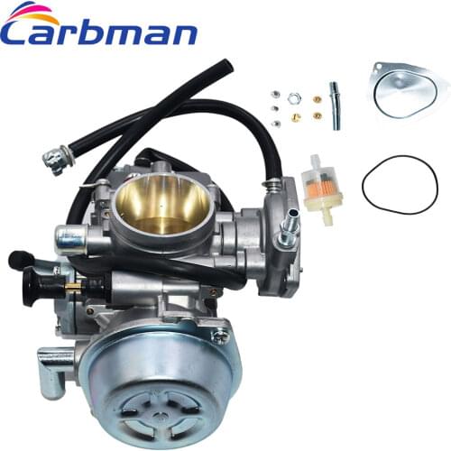 Carbman Carburetor for Yamaha Grizzly 660 YFM660 2002-2008 ATV Carb With Free Fuel Filter