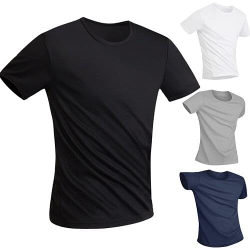 Anti-Dirty Waterproof Men T Shirt Creative Hydrophobic Stainproof Breathable Antifouling Quick Dry Top Short Sleeve Hiking shirt