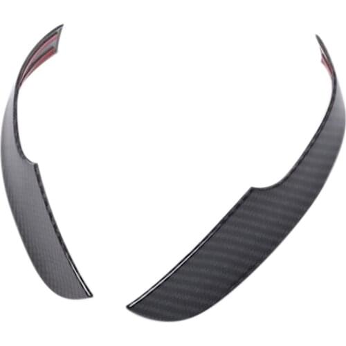 For Ford Focus 2019 2020 ABS Car Door Side Rearview Mirror Cover Trim Exterior Accessories Sticker Carbon Fiber Styling