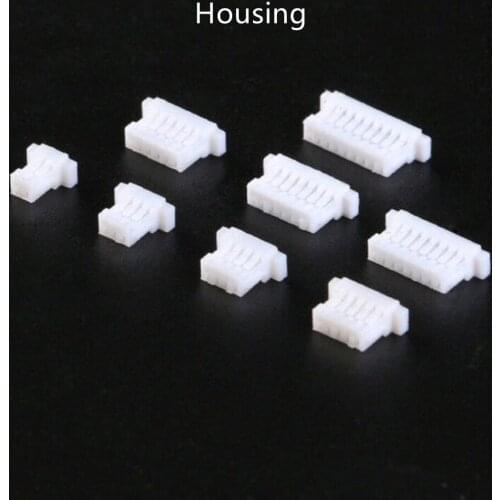 SH1.0mm Connector Male Plug Plastic Shell Housing 2/3/4/5/6/7/8/10P
