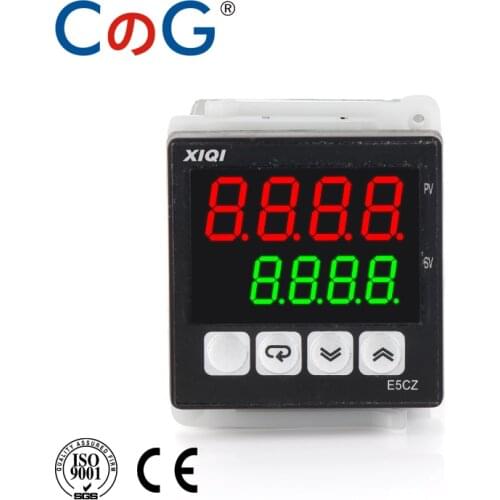 CG E5CZ 48*48mm K Type J PT100 4-20mA 0-10V Output LCD Screen Thermostat With RS485 Digital Intelligent Temperature Controller