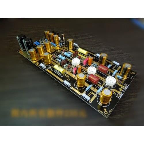 United Kingdom ear834 MM RIAA Tube Phono Amplifier Stereo amp LP Turntable Pre-Amp DIY KIT