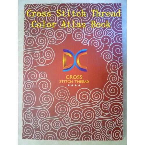 Embroidery Free Shipping High Quality Cross Stitch Real Thread Color Map