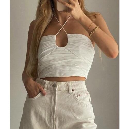 ZCXMAN Women's Crop Tops