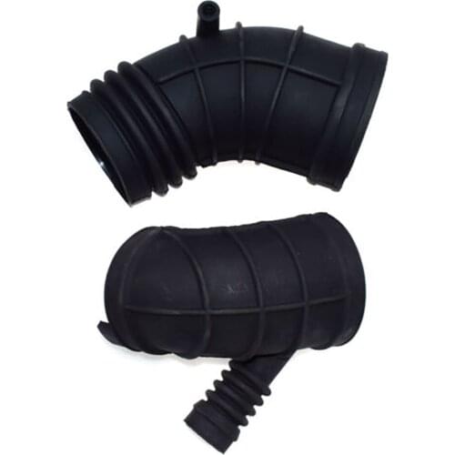 13541438759 Air Intake Hose Pipe 13541438761 For BMW 3 Series E46 330i 330ci 330xi 2pcs Set Black