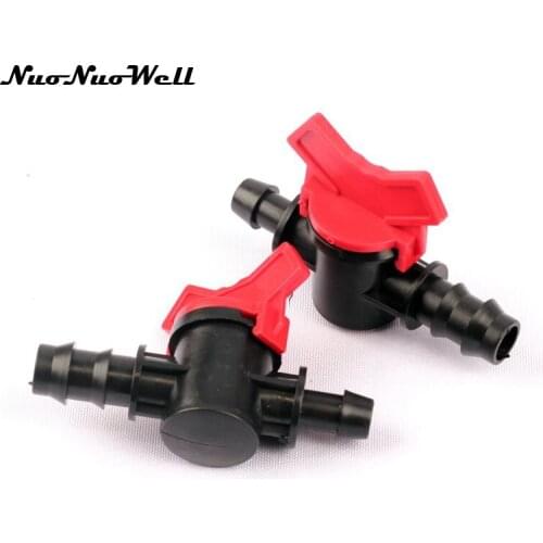 3pcs NuoNuoWell Plastic DN16 By-pass Valve for Garden Micro Irrigation 16mm Soft Hose Adjuster Water Pipe Adapter Tube Fittings
