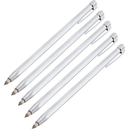 5pcs Tungsten Carbide Tip Scriber Etching Marking Pen Carve Engraver Metal Tool