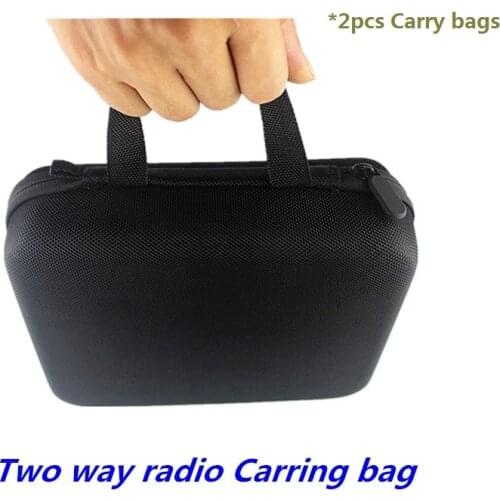 2pcs Smart cover Two Way Radio Case Carring Handbag Storage For BAOFENG UV-5R UV-5RE UV-B2 TYT Walkie Talkie Launch Hunting Bag
