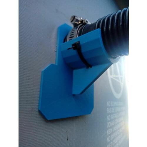 Swimming Pool Pipe Holder Mount Supports Pipes 30-38mm Fits For Intex Bestway Above Ground 32mm 38mm Hose Outlet with Cable Tie