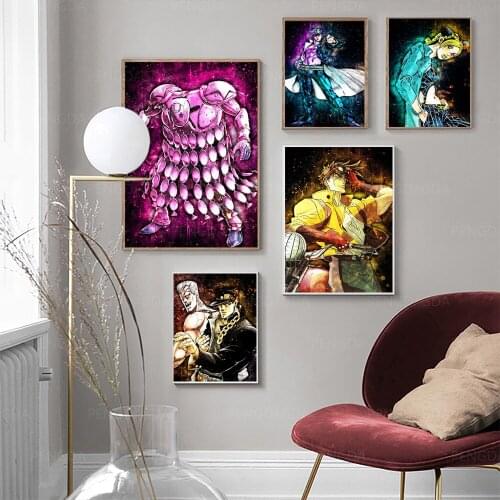 Home Decoration Japanese Animation Canvas HD Prints Poster Painting Living Room Cartoon Wall Art Modular Picture No Framework