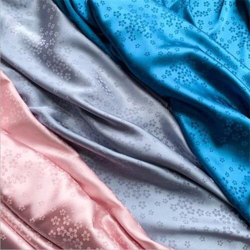 From 5meters CF974 1Colors Jacquard Brocade The Plum Blossom Elastic Fabric/Chinese Style Clothings Fabric,Polyester Fabrics